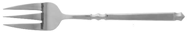 OXH10 (STAINLESS) Large Solid Cold Meat Serving Fork