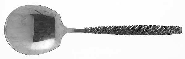 OXH16 (STAINLESS) Solid Smooth Casserole Spoon