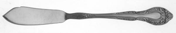 OXH19 (STAINLESS) Flat Handle Master Butter Knife