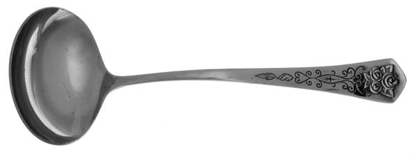 Queen's Tapestry (Stainless) Solid Gravy Ladle