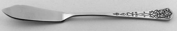Queen's Tapestry (Stainless) Flat Handle Master Butter Knife