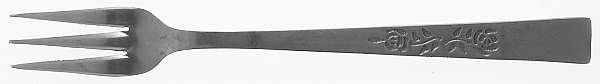 OXH3 (Stainless) Cocktail/Seafood Fork