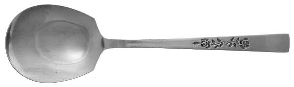 OXH3 (Stainless) Solid Smooth Casserole Spoon