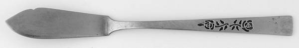 OXH3 (Stainless) Flat Handle Master Butter Knife