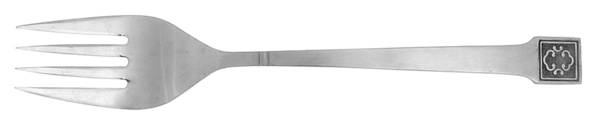 OXH39 (STAINLESS) Medium Solid Cold Meat Serving Fork