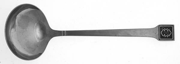 OXH39 (STAINLESS) Solid Gravy Ladle