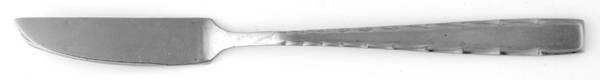 Moonscape (Stainless) Flat Handle Master Butter Knife