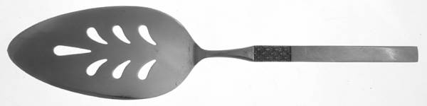 OXH58 (STAINLESS) Pierced All Stainless Pie Server