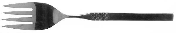 OXH58 (STAINLESS) Medium Solid Cold Meat Serving Fork