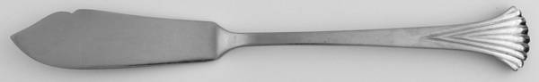 OXH62 (STAINLESS) Flat Handle Master Butter Knife