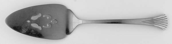 OXH62 (STAINLESS) Pierced All Stainless Pie Server