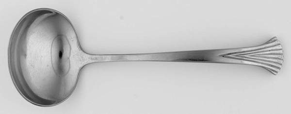 OXH62 (STAINLESS) Solid Gravy Ladle