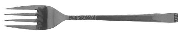 OXH71 (Stainless) Individual Salad Fork