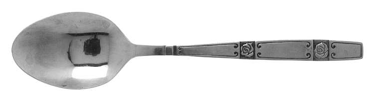 Rose Couplet (Stainless) Place/Oval Soup Spoon