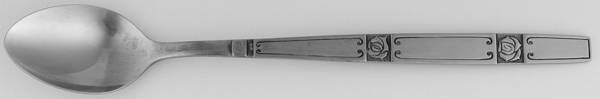 Rose Couplet (Stainless) Iced Tea Spoon
