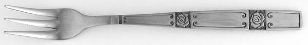 Rose Couplet (Stainless) Cocktail/Seafood Fork