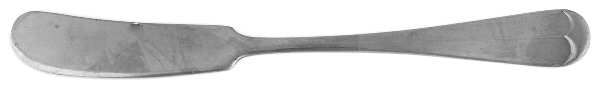 Sagamore (Stainless) Flat Handle Butter Spreader