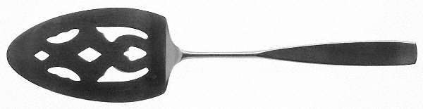Secretariat (Stainless, Satin, Thin Handle) Pierced All Stainless Pie Server