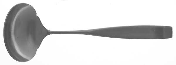 Secretariat (Stainless, Glossy, Thin Handle) Solid Gravy Ladle