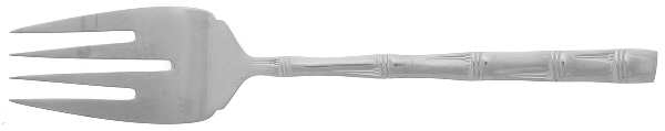 Shantung (Stainless) Large Solid Cold Meat Serving Fork