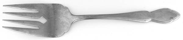 Shoreham (Stainless) Medium Solid Cold Meat Serving Fork