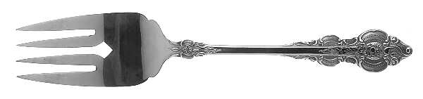 Sutherland (Stainless) Large Solid Cold Meat Serving Fork