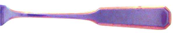 Golden Coppelia (Stainless, Gold Accent) Flat Handle Master Butter Knife