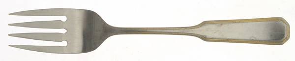 Golden Coppelia (Stainless, Gold Accent) Individual Salad Fork