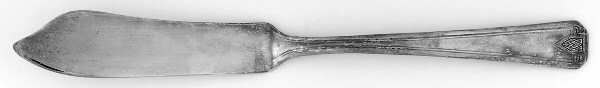 Thelma (Silverplate) Flat Handle Master Butter Knife