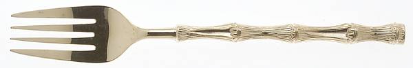 Gold Jade (Gold Electroplate) Individual Salad Fork