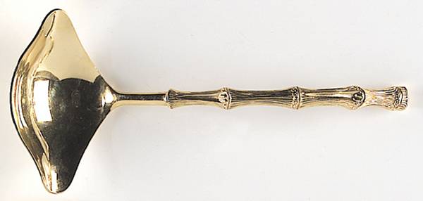 Gold Jade (Gold Electroplate) Solid Gravy Ladle