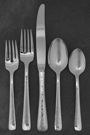 Martele (Stainless) 5 Piece Place Setting