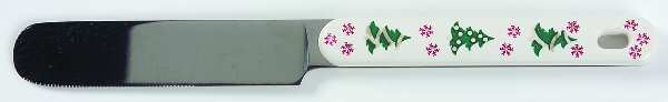 Holiday Colormates (Stainless, Plastic) Blunt Solid Knife