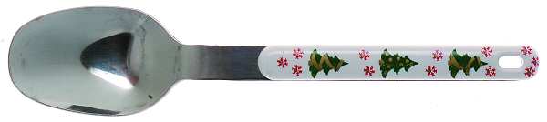 Holiday Colormates (Stainless, Plastic) Teaspoon