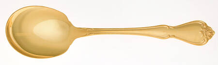 Golden Arbor Rose-True Rose Sugar Spoon