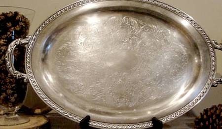 Maybrook (Silverplate Hollowware) 24" Waiter Tray