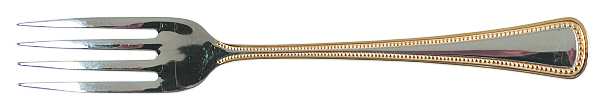 Golden Needlepoint-Beadedartistry Fork