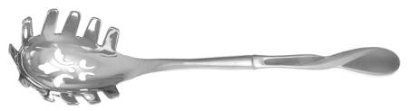 Satin Aquarius (Stainless) Pasta Server with Stainless Bowl HC