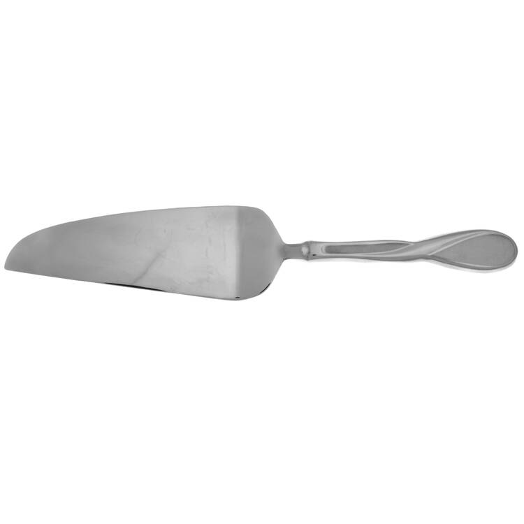 Satin Aquarius (Stainless) Pie Server with Serrated Stainless Blade HC