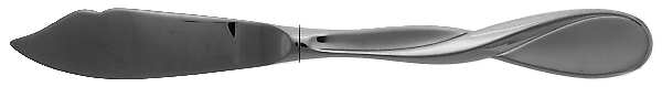 Satin Aquarius (Stainless) Hollow Handle Master Butter Knife