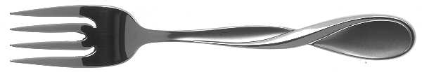 Satin Aquarius (Stainless) Individual Salad Fork