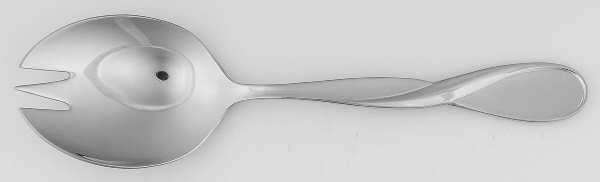Satin Aquarius (Stainless) Solid Salad Serving Fork