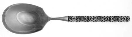 OXH97 (Stainless) Solid Smooth Casserole Spoon