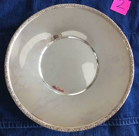 Brookline (Silverplate Hollowware) 10" Sandwich Plate