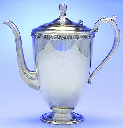Brookline (Silverplate Hollowware) Silverplate Coffee Pot