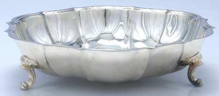 Chippendale (Silverplate Hollowware) 10" Round Footed Vegetable Bowl