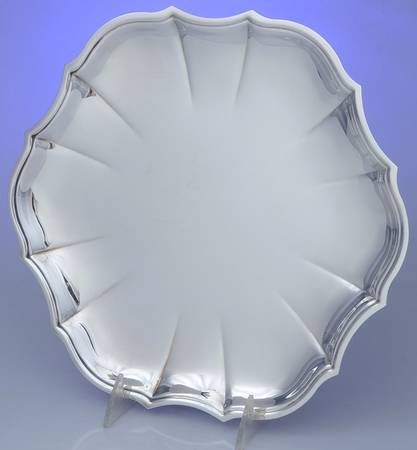 Chippendale (Silverplate Hollowware) 11" Sandwich Plate