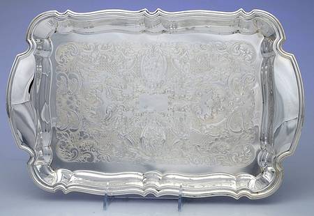 Chippendale (Silverplate Hollowware) Relish, No Glass Liner