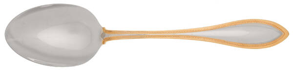Golden Arbor (Stainless, Gold Accent) Tablespoon (Serving Spoon)