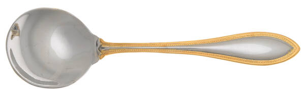 Golden Arbor (Stainless, Gold Accent) Spoon-Soup/Round Bowl (B) HC